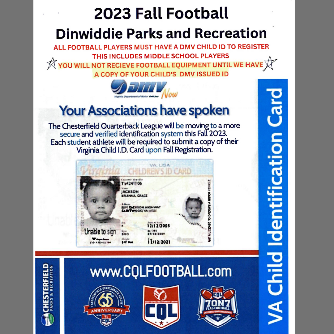 Child ID Card Facebook Post