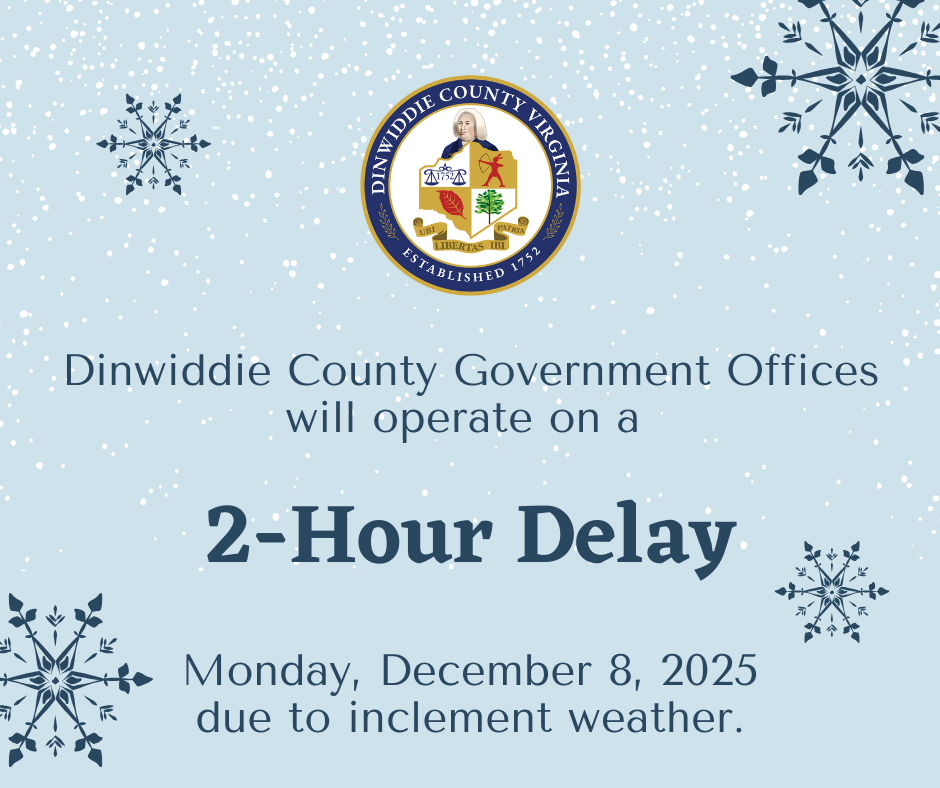 County Offices to operate on a 2-hour delay