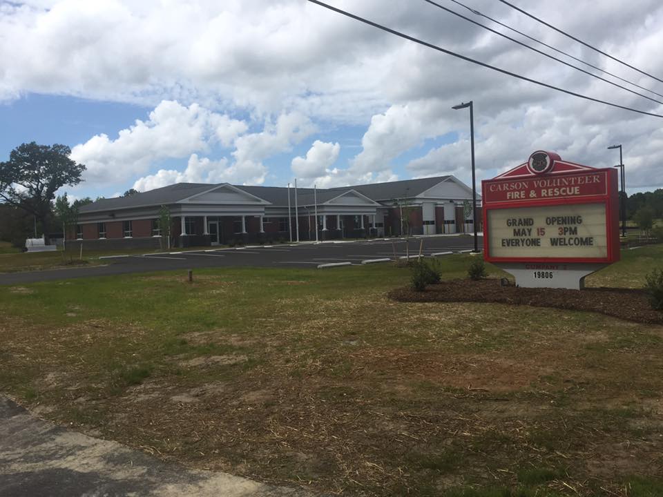 Carson Volunteer Fire Department Station 6 building