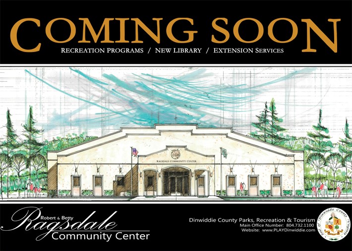 McKenney Recreation center Coming Soon with rendering