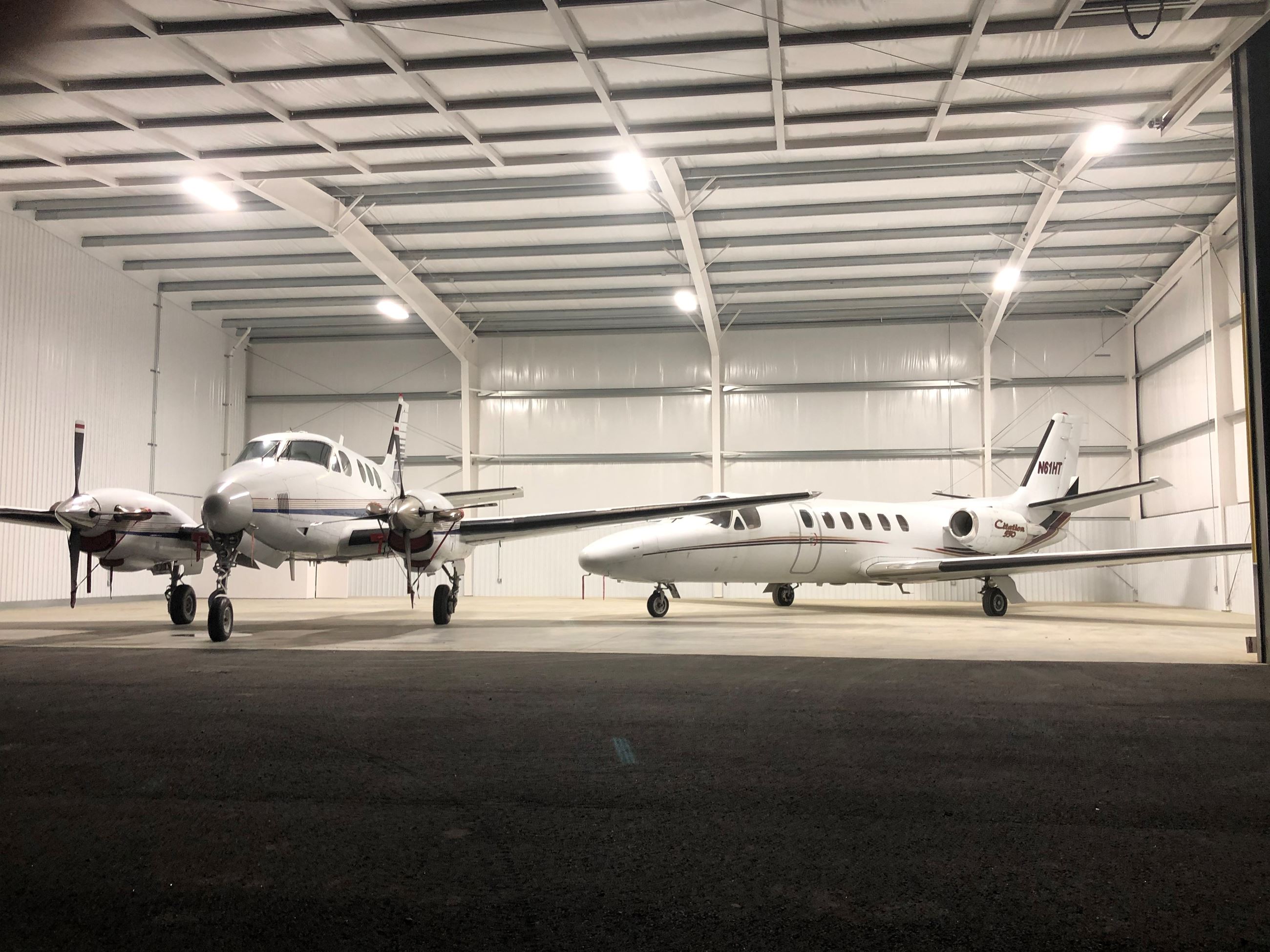 Dinwiddie Airport Hangar